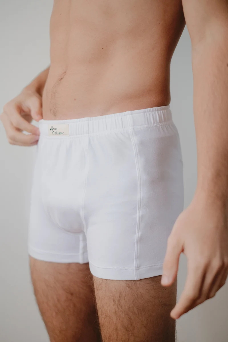 Boxer homme coton biologique