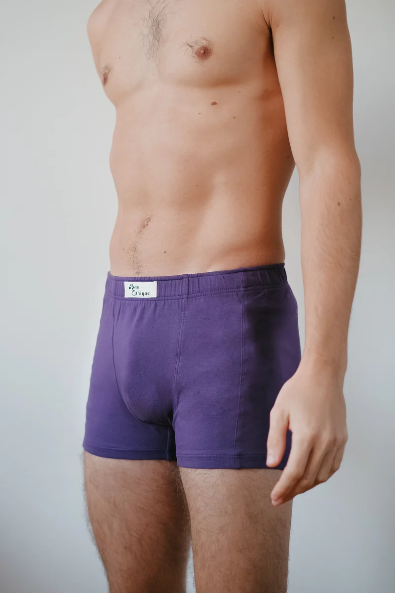 Boxer homme coton biologique