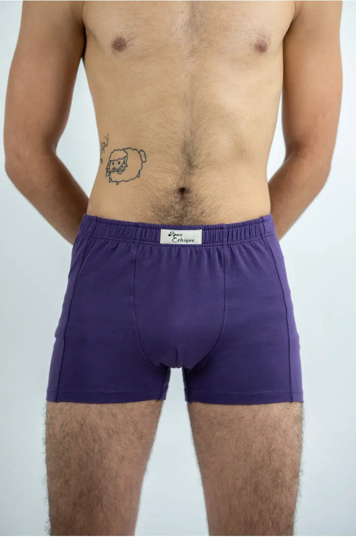 Boxer homme coton biologique