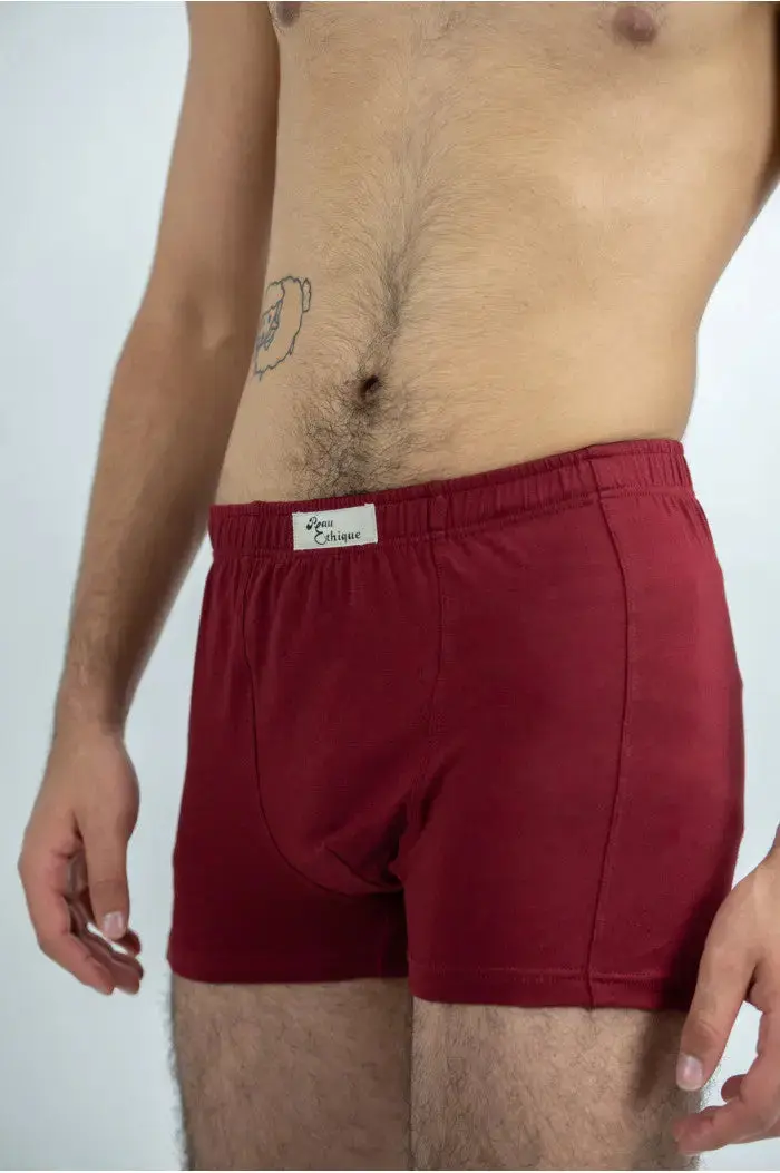 Boxer homme coton biologique