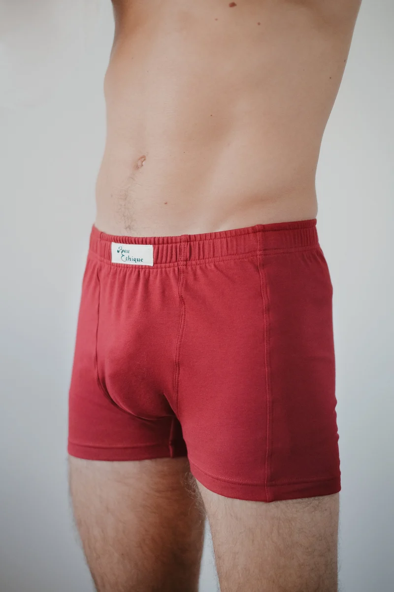 Boxer homme coton biologique