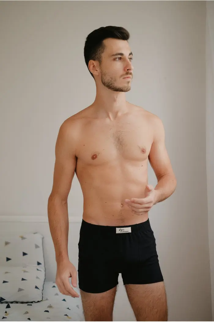 Boxer homme coton biologique