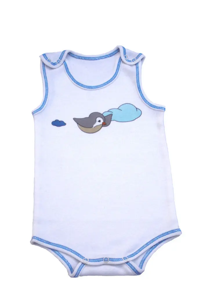 Body Bébé Sans Manche Pima Coton bio