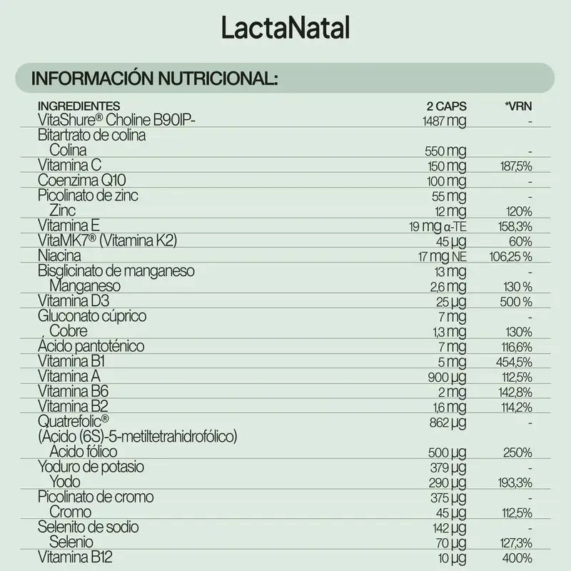 Ivb Wellness Lab Lactanatal, 60 capsules