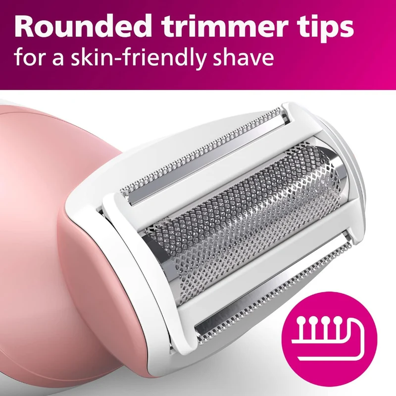PHILIPS BRL146/00 Lady Shaver Series 6000 Cordless Shaver with Wet and Dry Use