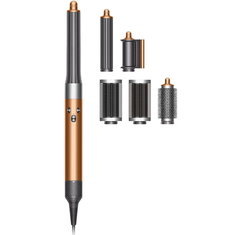 DYSON OFFICIAL OUTLET Airwrap Complete Long Barrel - Copper/Nickel - Dyson refurbished (Excellent) with 1 year warranty - HS05