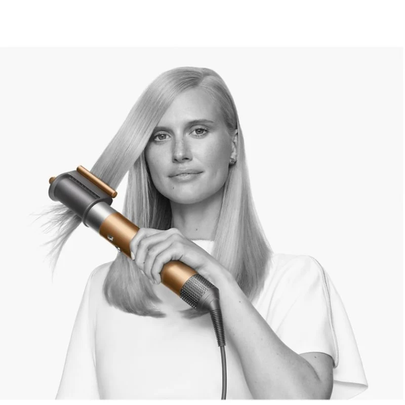 DYSON OFFICIAL OUTLET Airwrap Complete Long Barrel Nickel & Copper - Dyson refurbished (Excellent) with 1 year warranty - HS05
