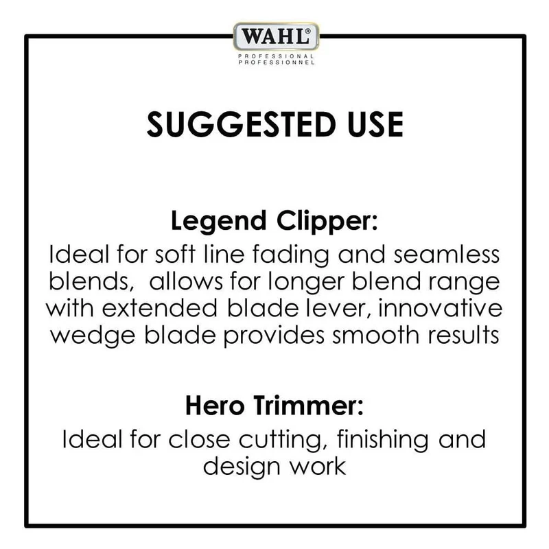 WAHL Professional 5-Star Legend & Hero Barber Combo - 56272