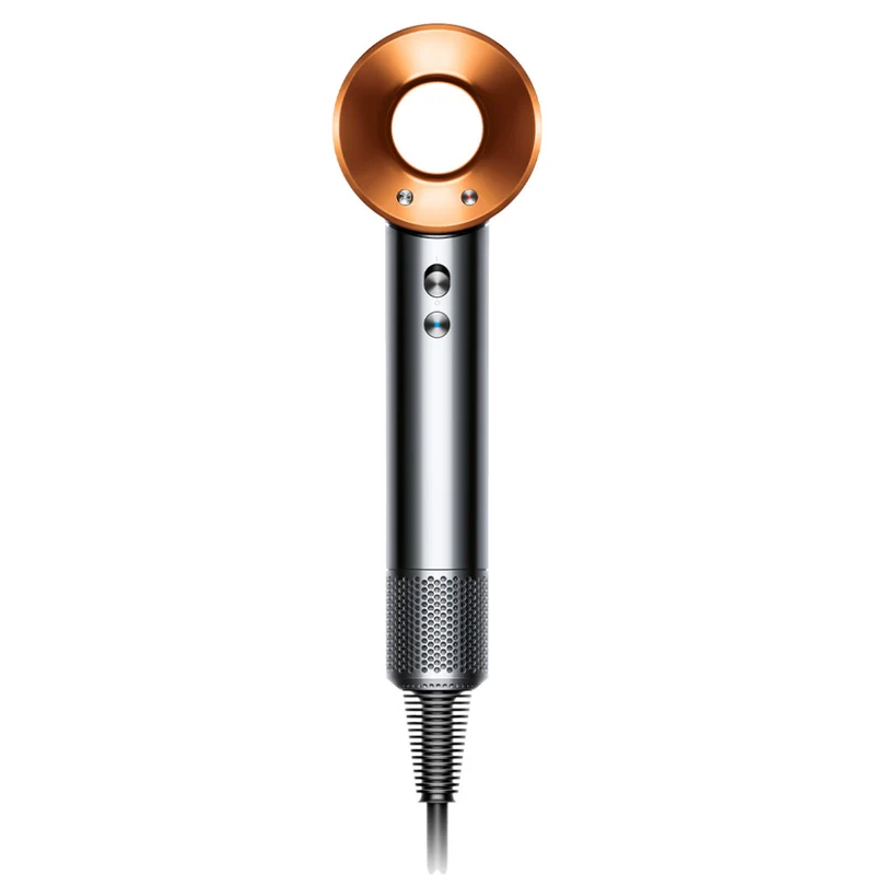 DYSON OFFICIAL OUTLET -Supersonic Hair Dryer Nickel+Copper - Refurbished with 1 year Dyson Warranty - (Excellent)