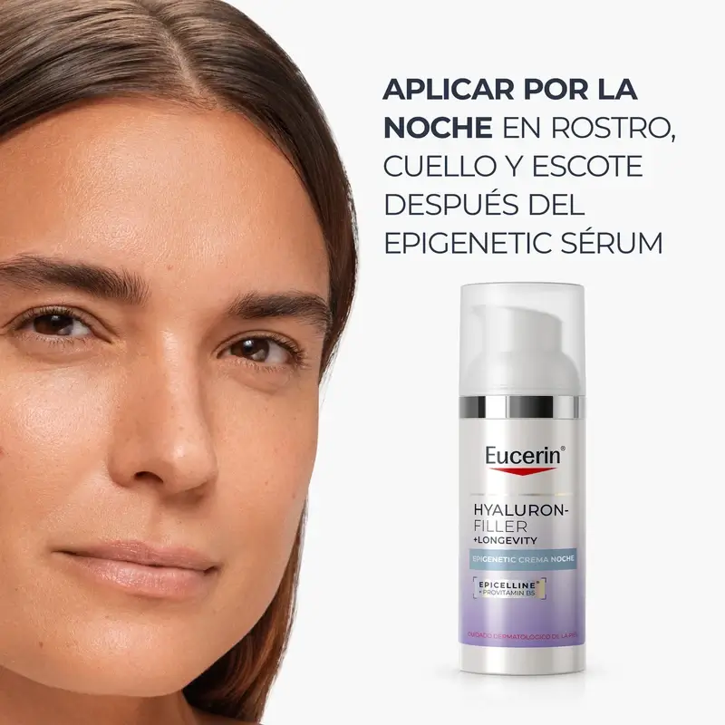Eucerin Hyaluron-Filler + Longevity Epigenetic Night Cream, 50 ml