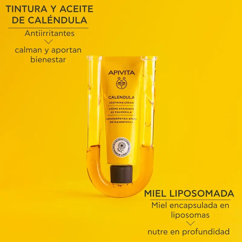 Apivita Soothing Herbal Creams with Calendula, 50 ml
