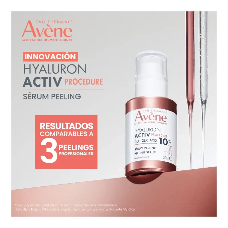 Avène Hyaluron Activ Procedure Peeling Serum with 10% Glycolic Acid 30ml