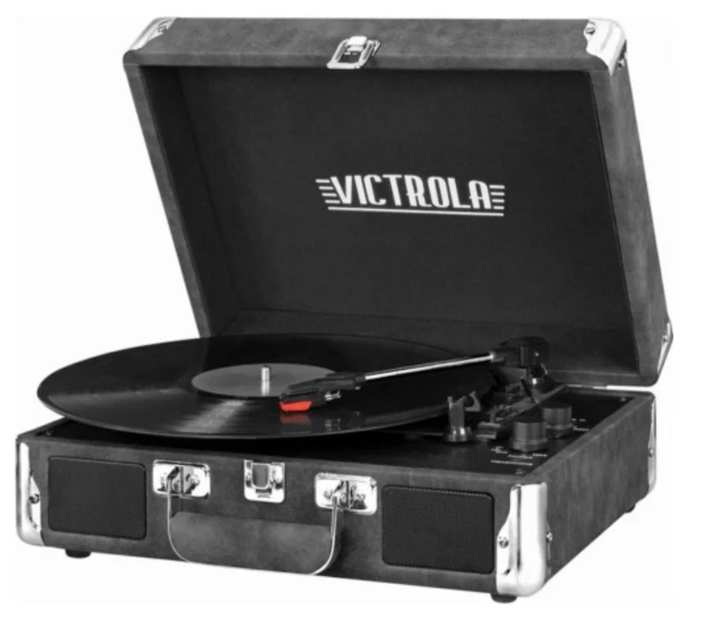 VICTROLA Suitcase bluetooth turntable - Refurbished with Home Essentials Warranty - VSS990BT
