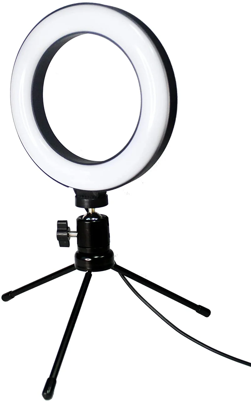 IFOCUS 10-Inch Ring Light with Mini Tripod - 86870