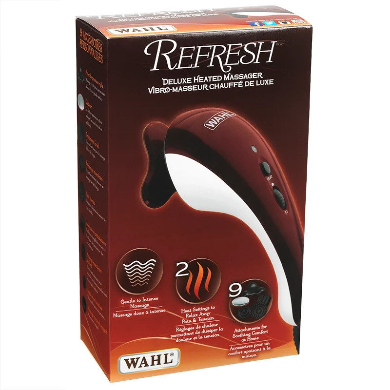 WAHL Refresh Deluxe Heated Massager - 4186