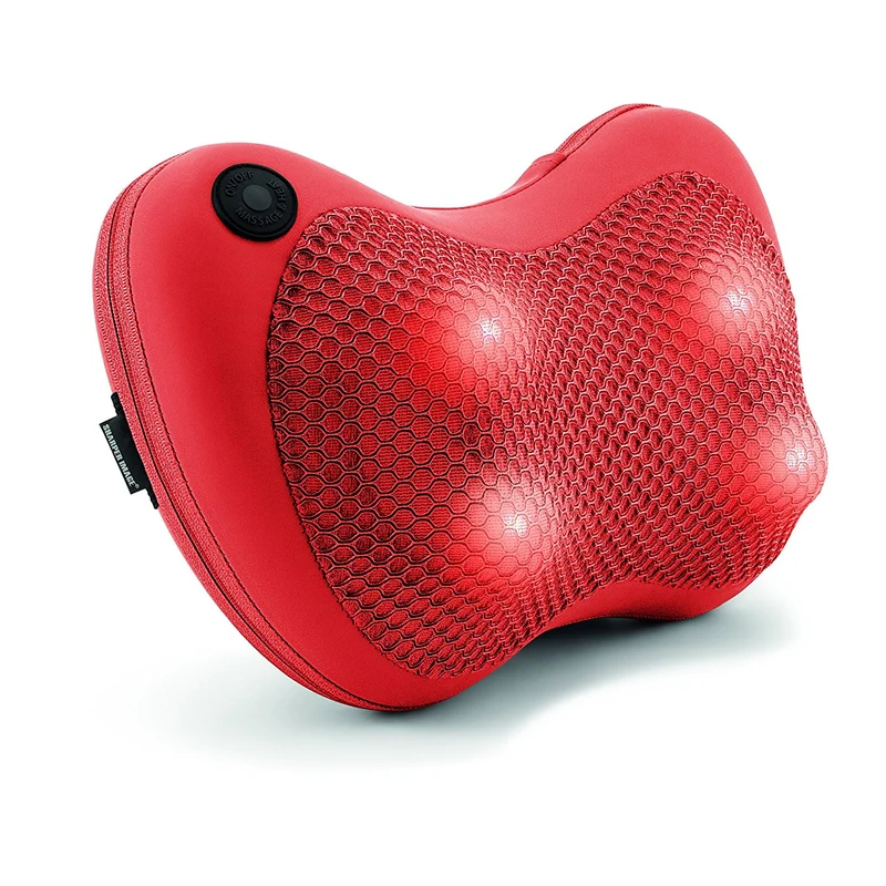 SHARPER IMAGE Shiatsu Massage Pillow - SMG1202RD