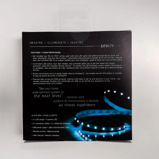 SHARPER IMAGE LED Strip Lights - SITV479