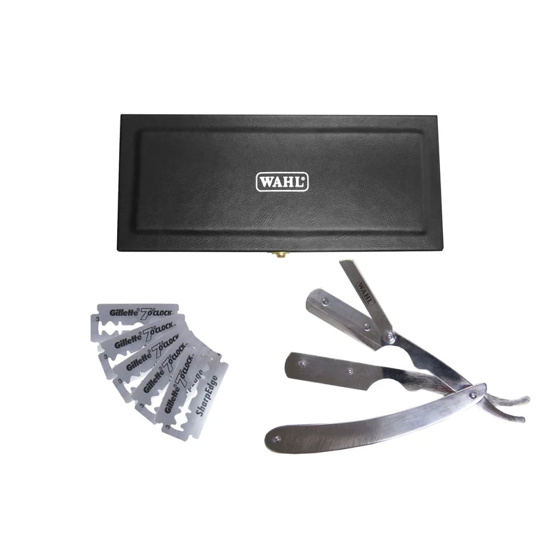 WAHL Straight Razor With 5 Blades - 56756