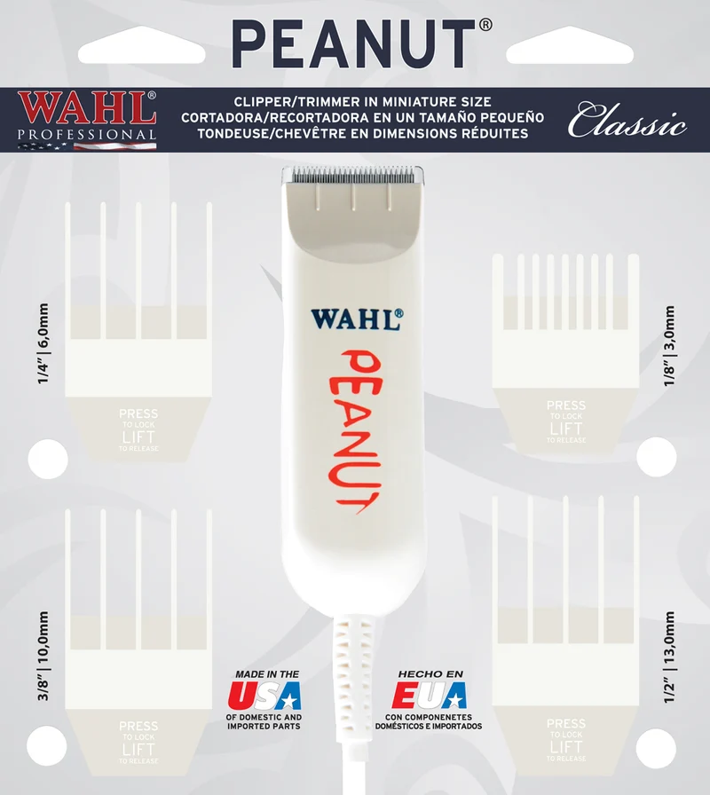WAHL Classic White Peanut Trimmer - 56344