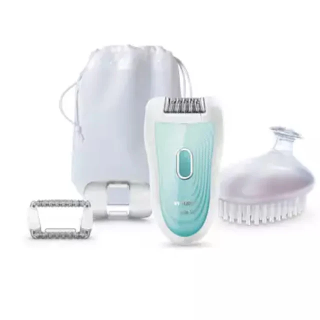 PHILIPS Satin Soft wet/dry cordless epilator - Refurbished with Home Essentials Warranty - HP6521/01