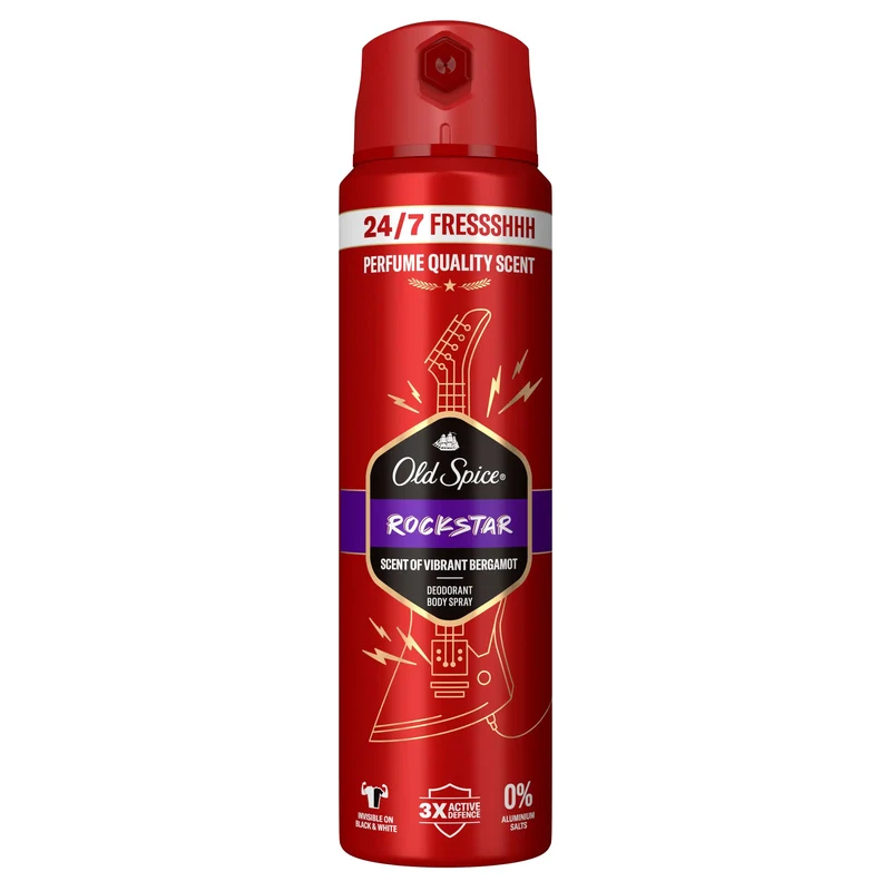 Old Spice Old Spice Rockstar Deodorant Spray, 150 ml
