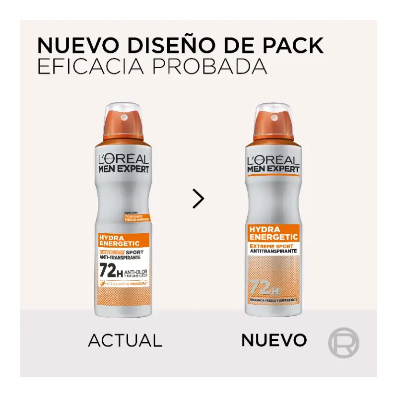 L'Oreal Paris Men's Hydra Energetic Sport Deodorant Spray 150 ml