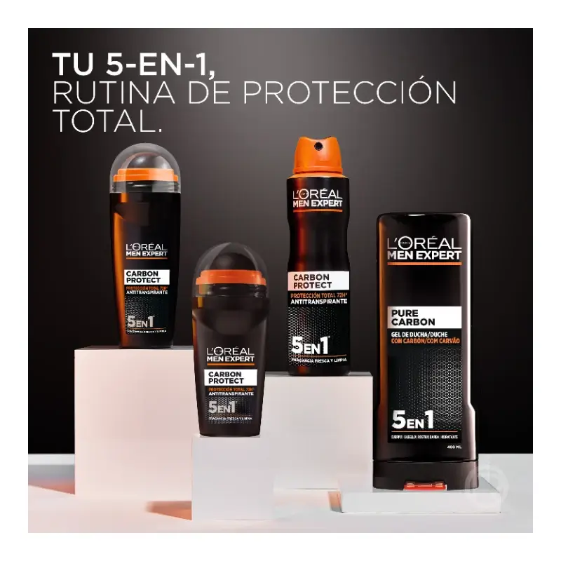 L'Oreal Paris Roll-On Deodorant Roll-On, Total Protection 48H, For Men, 50 ml