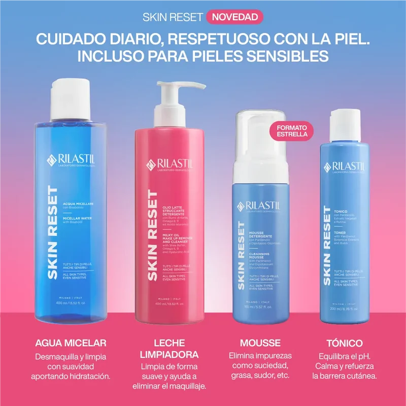 Rilastil Skin Reset Micellar Water, 400ml