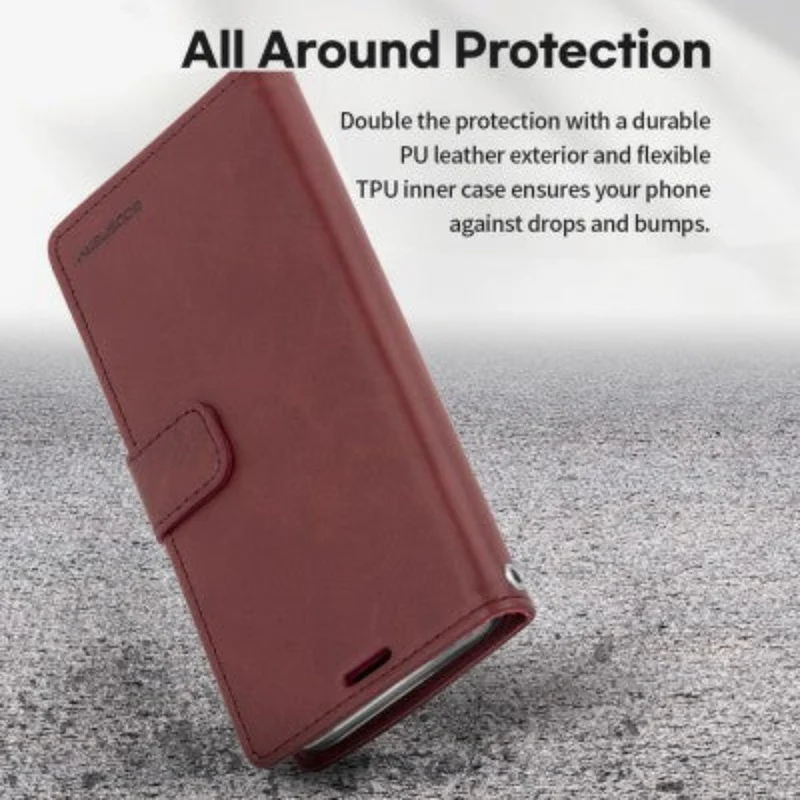 Goospery Bluemoon Diary for iPhone 16 Pro - Rose Gold, With Magsafe