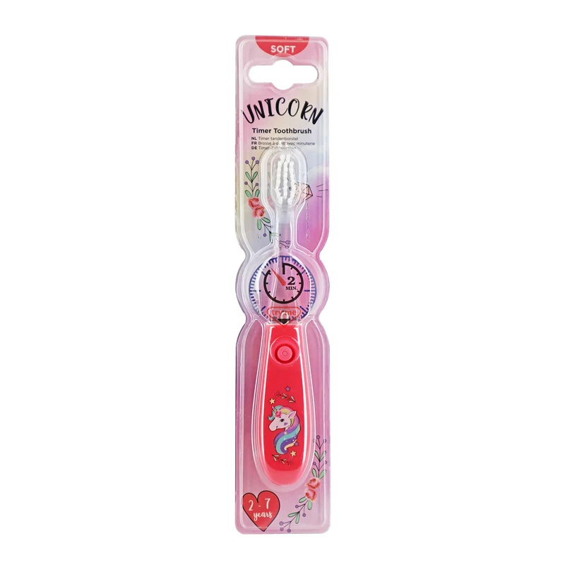 BROSSE À DENTS CLIGNOTANTE LED LICORNE