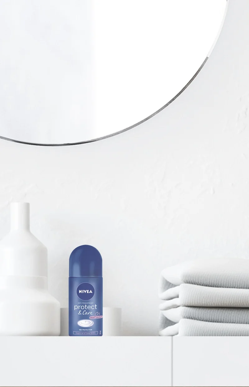 Déodorant bille anti-transpirant 48h - Protect & Care -50 ml