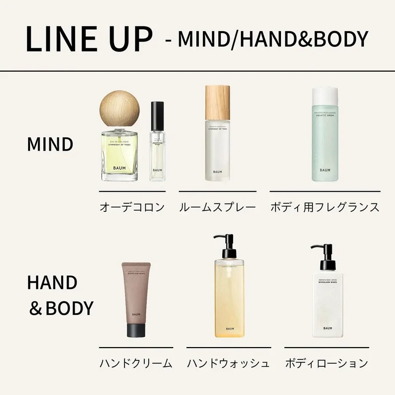 Baum Aromatic Hand Wash Liquid Daily Gentle Soap Sakura Tree