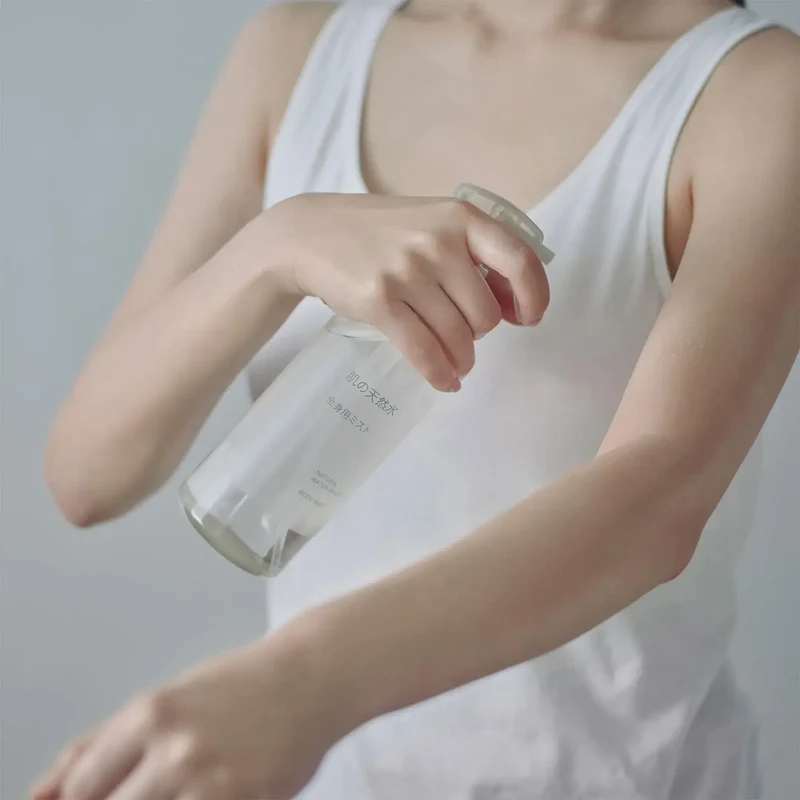 Muji Natural Skin Water Mist for Hydrating Dry Skin & Face
