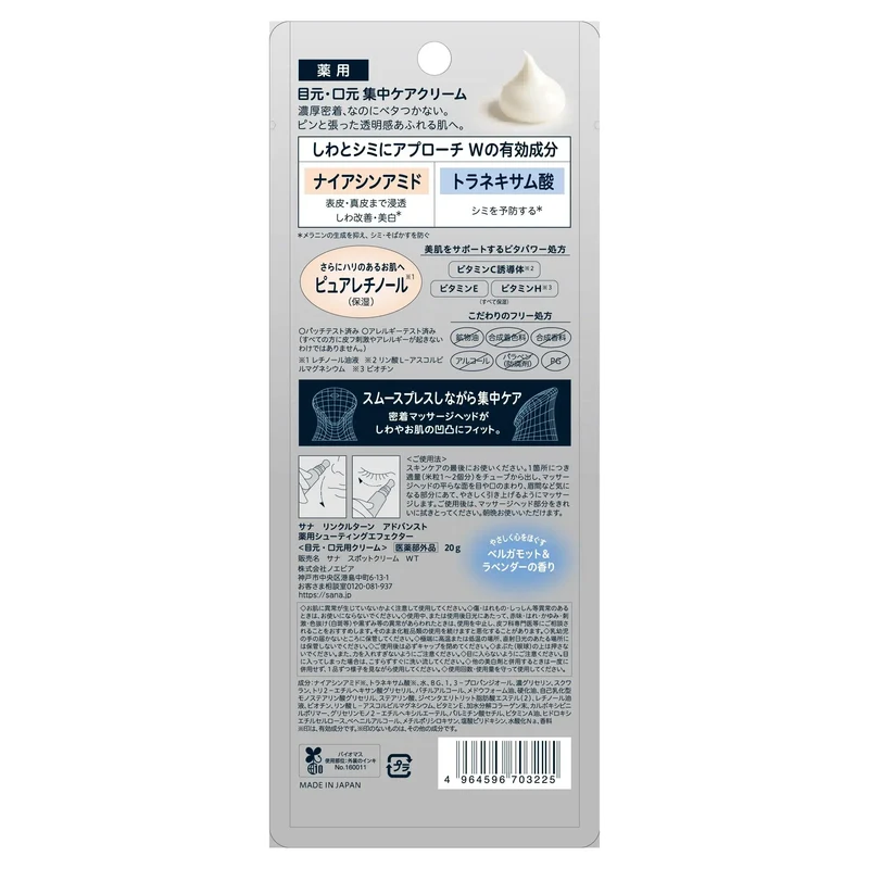 Wrinkle Turn Advanced Eye & Mouth Cream Niacinamide Retinol