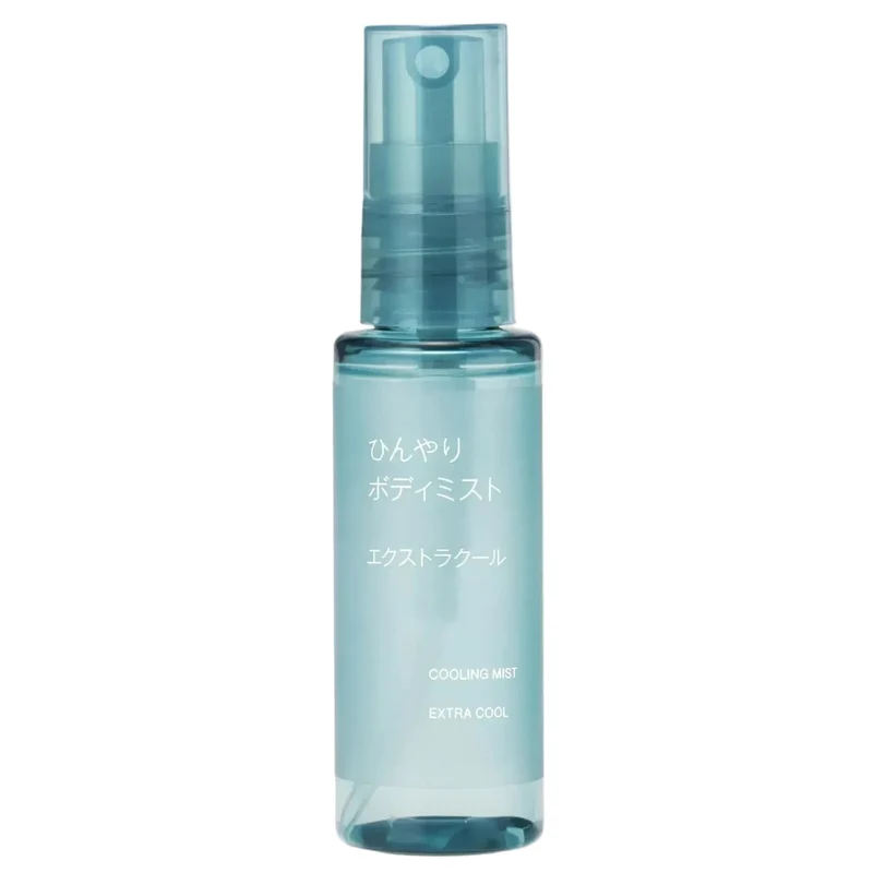Muji Cooling Body Mist Extra Cool Portable 50ml Refreshing Spray