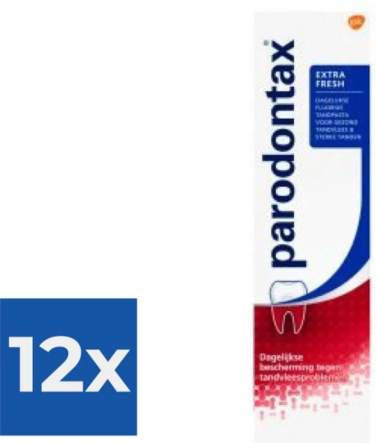 Parodontax Tandpasta - Extra Fresh - 75ml x 12