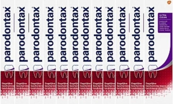 Parodontax Tandpasta - Ultra Clean - 75ml x 12