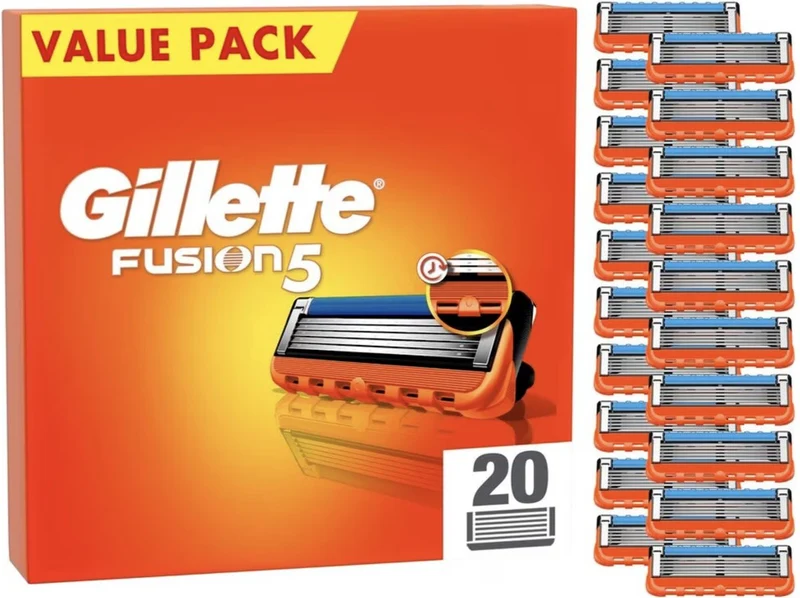 Gillette Fusion 5 - Scheermesjes - 20 stuks
