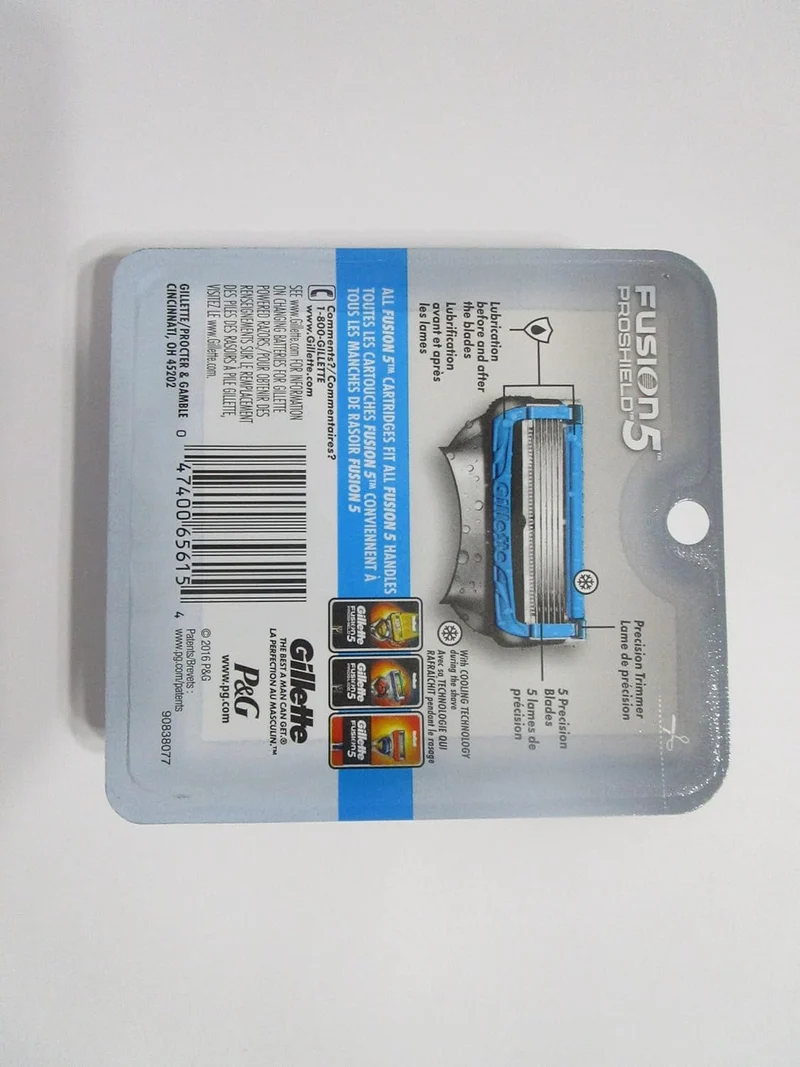 Gillette Fusion Proshield Chill Cartridge 4Ct