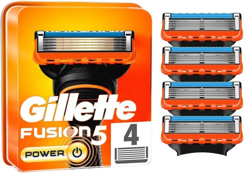 Gillette Fusion 5 Power scheermesjes -4 stuks