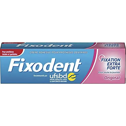 Fixodent Extra strong attachment for the original day, 70 g - 1 stuks