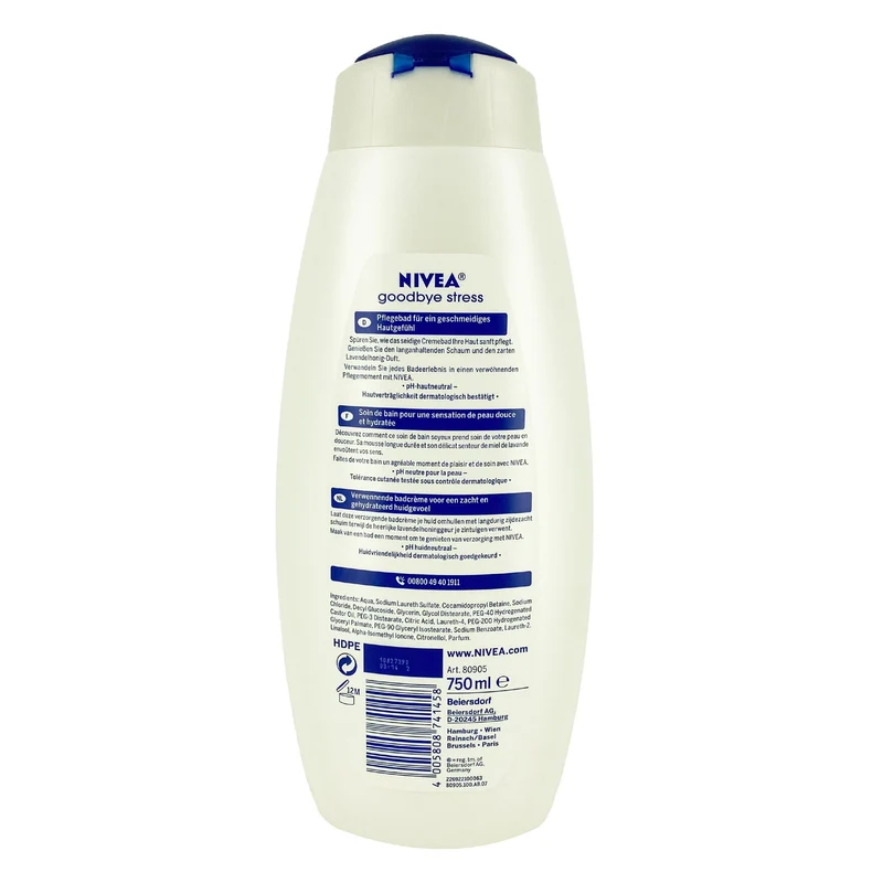 Crème de douche goodbye stress