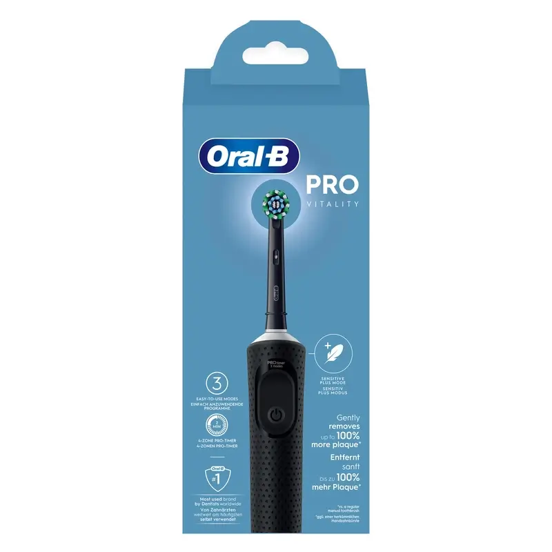 Oral-B Braun Vitality Pro Electric Toothbrush Black, 1 piece