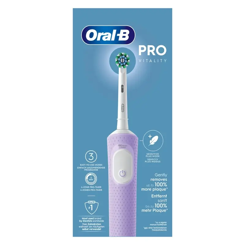 Oral-B Braun Vitality Pro Electric Toothbrush Purple, 1 piece