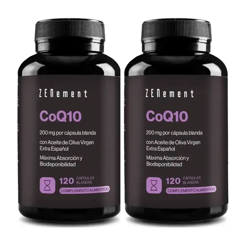 Zenement Coq10 200 Mg, Pack 2 x 120 softgels