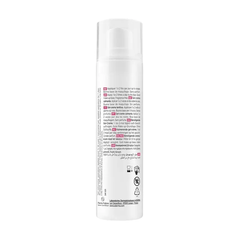 A-Derma Exomega Soothing Facial Gel-Cream, 40 ml