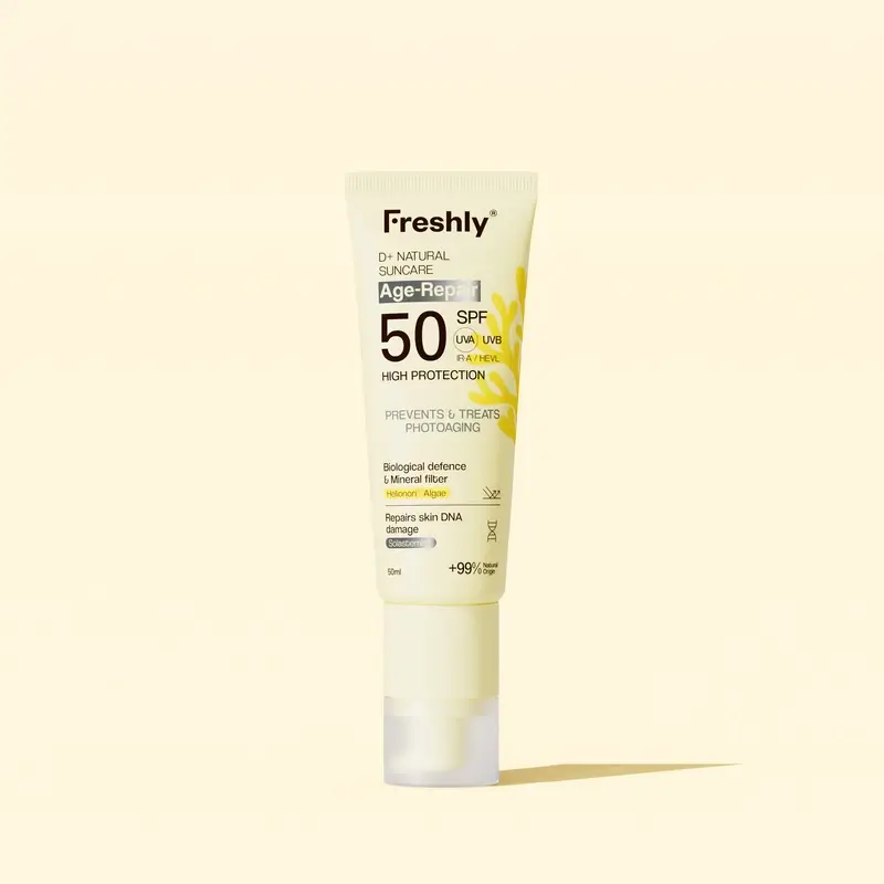 Freshly D+ Natural Suncare Age-Repair Spf50, 50 ml