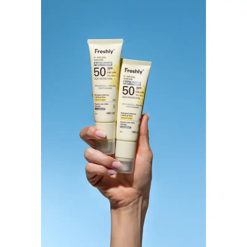 Freshly D+ Natural Suncare Age-Repair Spf50, 50 ml