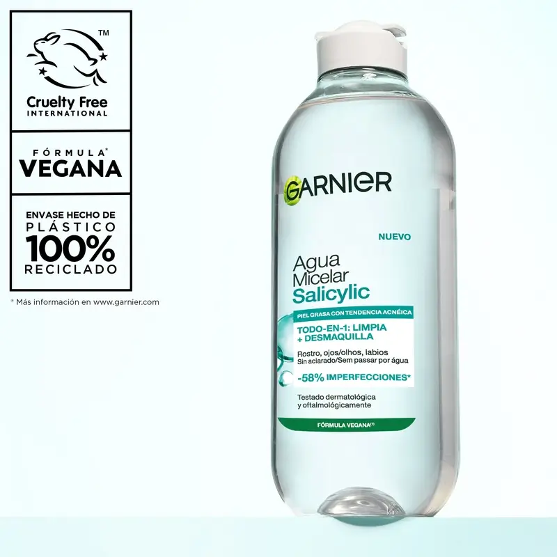 Garnier Face Cleansing Products Salicylic Anti-Imperfection Micellar Water , 400 ml