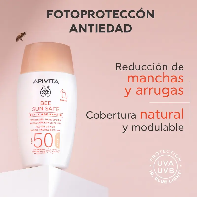 Apivita Apivita Daily Anti-Aging Repair With Colour Spf50, 50 ml
